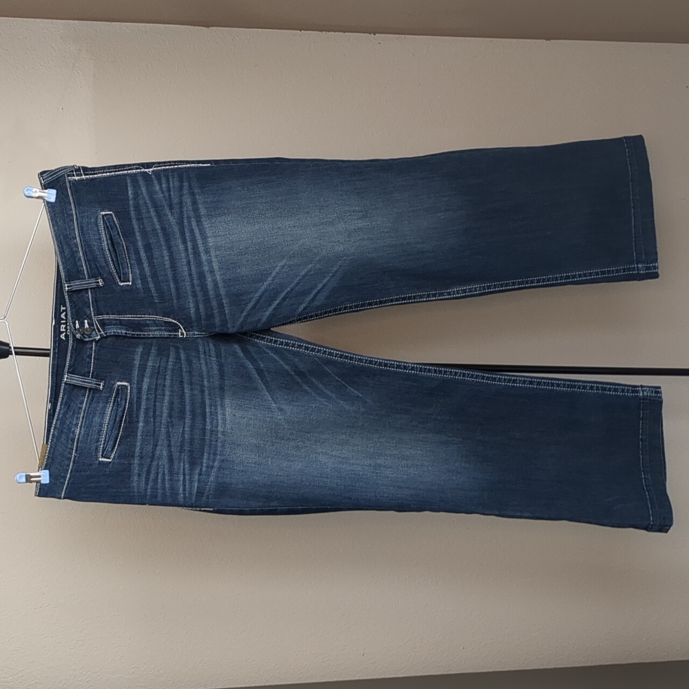 Ariat Women's Straight Leg Jeans - Blue - Picture 2 of 16